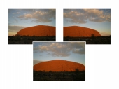 Uluru's Farbenpracht