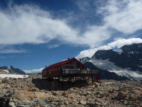 Mount Cook - Mueller Hut, 1800m.