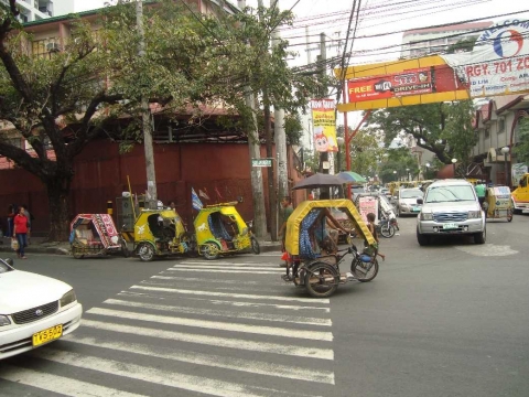 Manila - Straßenverkehr in Manila Manila - Straßenverkehr in Manila