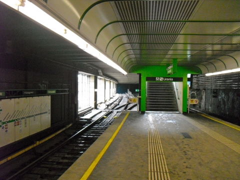 Wien - U-Bahn Station in Wien