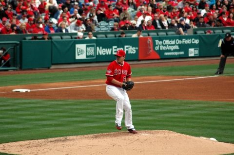 Los Angeles - LA Angels Pitcher Los Angeles - LA Angels Pitcher