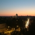 Blick ueber das abendliche Rom Blick ueber das abendliche Rom