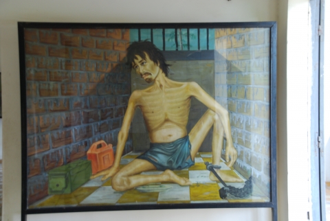 Phnom Penh - Gef&auml;ngnis bei Phnom Penh