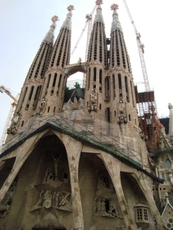 Barcelona, Spanien - Sagrada Familia Barcelona, Spanien - Sagrada Familia