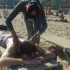 Thai Massage in am Beach in Barceloneta