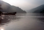 auf dem Mekong