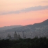 Traumhafter Ausblick bei Abendstimmung: Montjuic