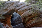Arch - Hidden Trail Canyon Zion NP
