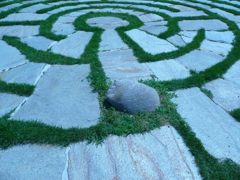 Cermes - Tscherms - Bodenlabyrinth Cermes - Tscherms - Bodenlabyrinth