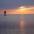 Sonnenuntergang &uuml;ber der Nordsee 