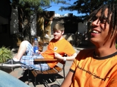 Ein Ami in Orange