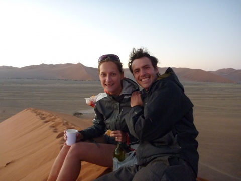 Sossusvlei - &uuml;berall Picknick