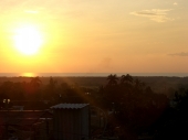 Karibischer Sonnenuntergang