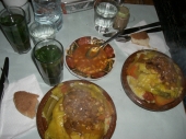 Abendessen im Restaurant "Kasbah"