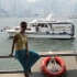 Am Victoriahafen in Hong Kong Am Victoriahafen in Hong Kong