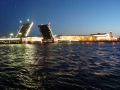 nachts um halb 2 in St. Petersburg