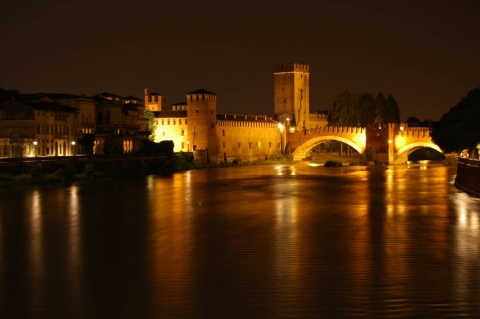 Verona - Verona bei Nacht