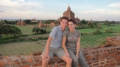 Sonnenuntergang über Bagan