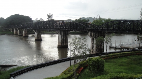 Kingdom of Thailand - Brücke am Kwai Fluss Kingdom of Thailand - Brücke am Kwai Fluss