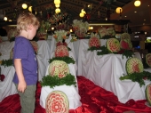 Eingang ins Buffetrestaurant