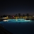 Poollandschaft bei Nacht