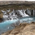 Hraunfossar - die Lavawasserfälle Hraunfossar - die Lavawasserfälle