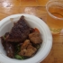 Australien Bite: Kangaroo (oben), Emu (links) und Krokodil (rechts)