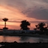 wie gemalt -Sonnenuntergang Richtung Aghir