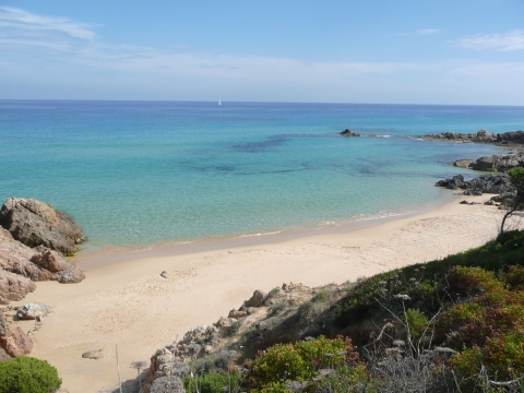 Chia - eine weitere Bucht in Chia Chia - eine weitere Bucht in Chia