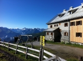 Rastkogelh&uuml;tte auf 2117m