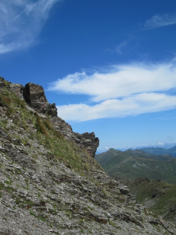 Rastkogel - zurück zur Rastkogelhütte Rastkogel - zurück zur Rastkogelhütte