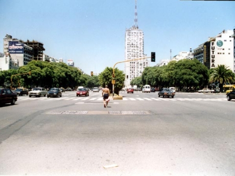 Buenos Aires - Breiteste Strasse der Welt Buenos Aires - Breiteste Strasse der Welt