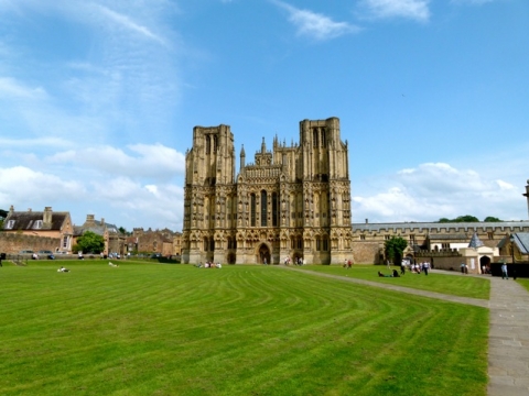 Somerset und Hampshire - Wells Cathedral Somerset und Hampshire - Wells Cathedral