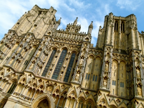 Somerset und Hampshire - Wells Cathedral Somerset und Hampshire - Wells Cathedral