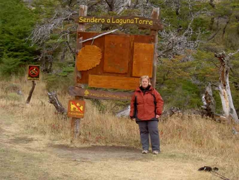 El Chaltén - Wanderweg zur Laguna Torre El Chaltén - Wanderweg zur Laguna Torre