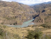 Zusammenfluss R&iacute;o Baker R&iacute;o Chacabuco