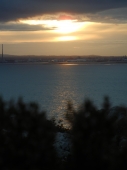 Blick von Howth auf Dublin