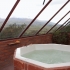 Jaccuzzi mit Blick auf die Vulkane