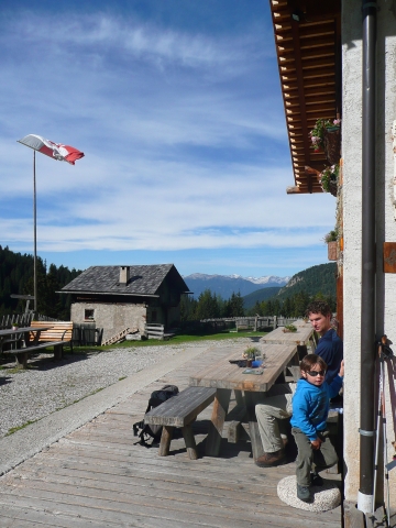Pizzago - auf der Dusler-Alm Pizzago - auf der Dusler-Alm