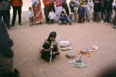 Schlangenbeschwörer in Patan