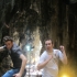 Sprung in der Tropsteinhöhle Sprung in der Tropsteinhöhle