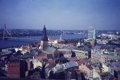 Blick auf Riga
