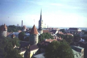 Blick auf Tallin