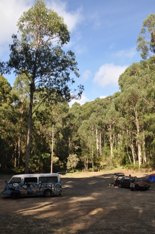 Great Ocean Road - Unser erster "Zelt"platz Great Ocean Road - Unser erster "Zelt"platz