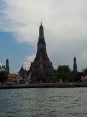 Tempel vom Boot aus 