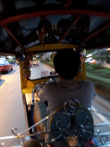 Bangkok - Auf dem Tuk-Tuk