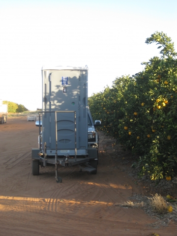Renmark - Unsere Farmtoilette... keine Ahnung, ob die jemand nutzt... Renmark - Unsere Farmtoilette... keine Ahnung, ob die jemand nutzt...