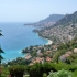 grandioser Ausblick von Roquebrun über die Cote Azur grandioser Ausblick von Roquebrun über die Cote Azur