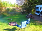 Campground Wolfs River