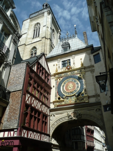 Rouen - Tour d'Horloge in Rouen Rouen - Tour d'Horloge in Rouen
